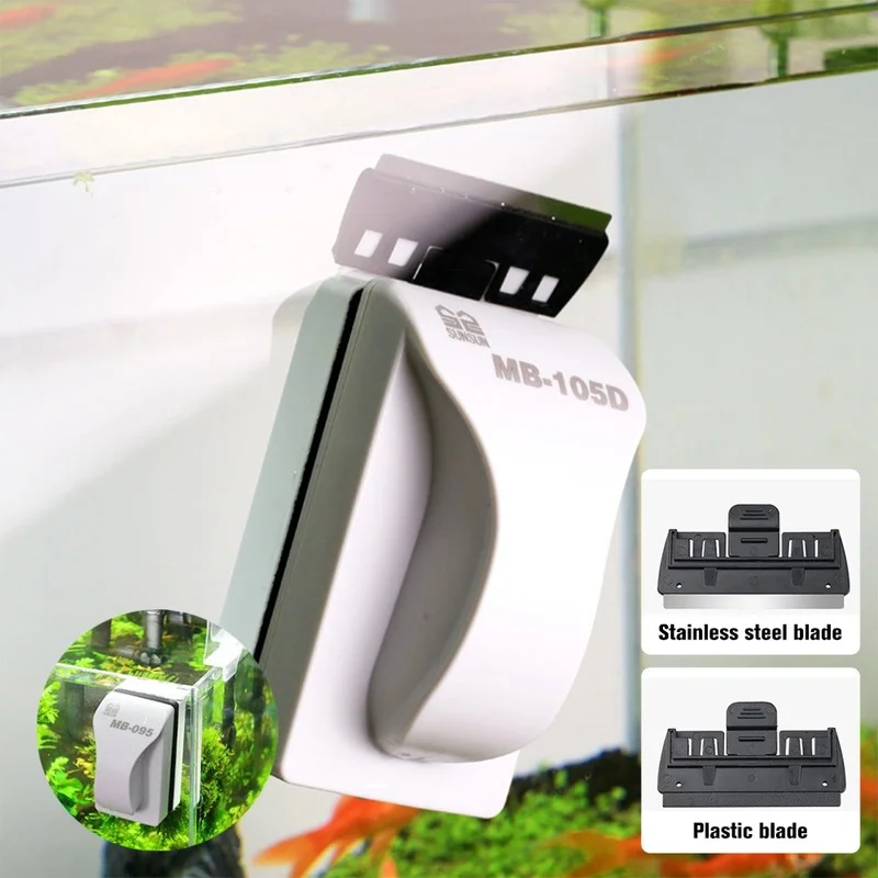 Planted Aquarium Cleaning - Brosse de nettoyage magnétique pour aquarium,