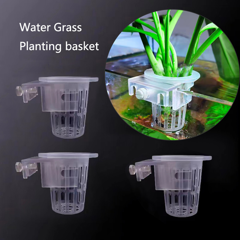 Aquarium Plant Holder - Panier de plantation d'aquarium, Support hydroponique