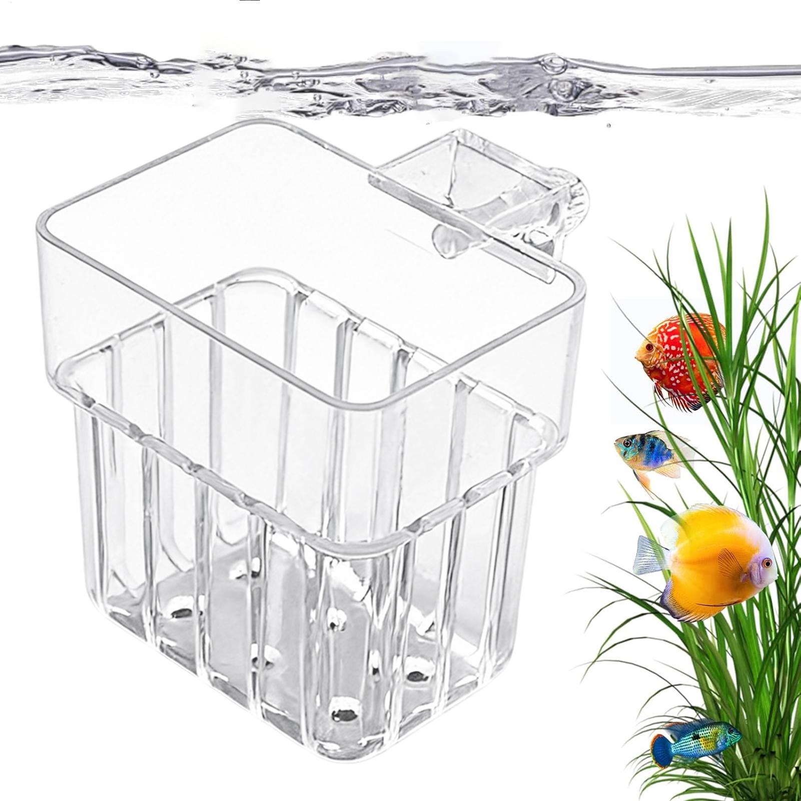 Pot transparent suspendu pour  - Aquarium Plant Holder avis et prix