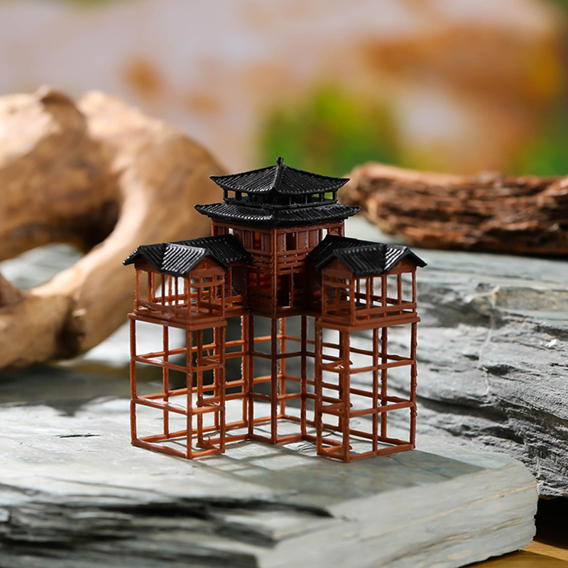 Modèle de bâtiment ancien mini - Aquarium Moss avis et prix