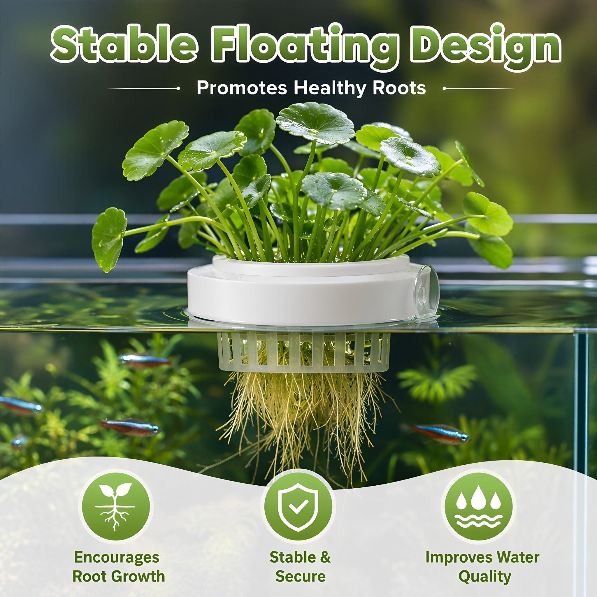 4 paniers flottants pour plant - Planted Tank avis et prix