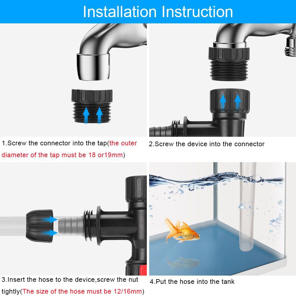 Changeur d'eau d'aquarium pomp - Planted Aquarium Cleaning avis et prix